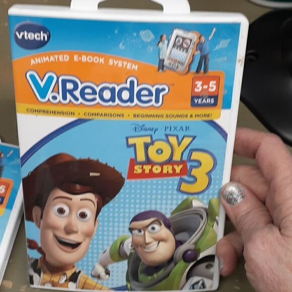 VTech V reader animated e-book system. - Picture 3 of 6